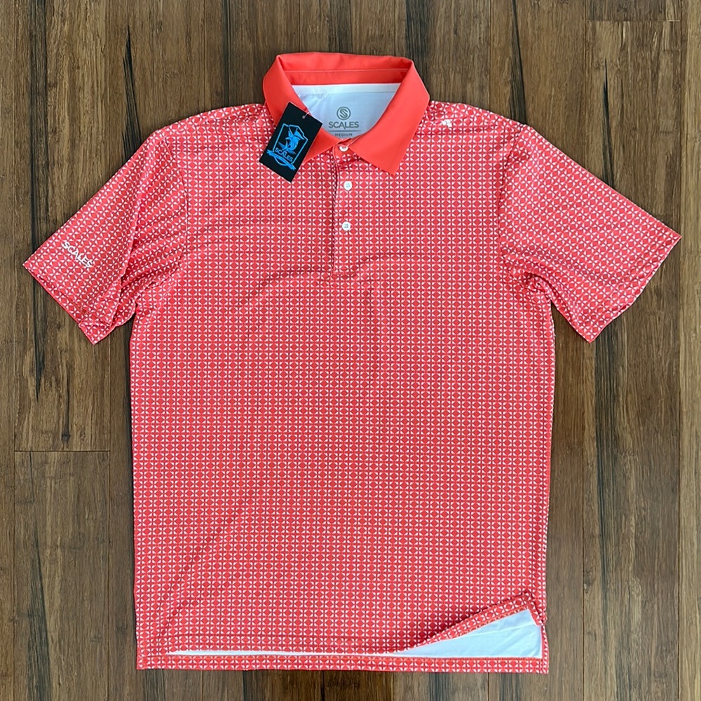 Men’s SCALES Nautical Sail Polo - Brand New With Tags!!